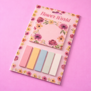 Set de Nota Adhesiva Flower World - Imagen 3