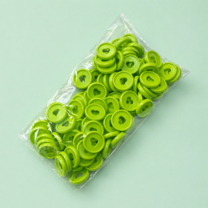 Argollas para Libreta en forma de corazón 2.4cm - Imagen 3