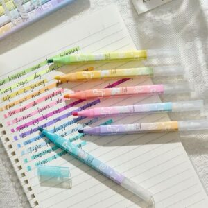 Destacador Glitter Borrable  6 Pcs - Imagen 4