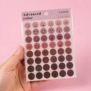 Etiquetas Adhesivas Caritas Felices y Tristes - Imagen 4