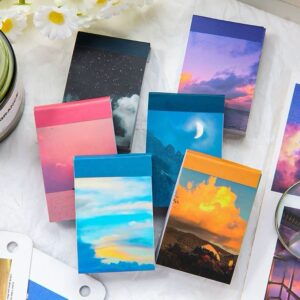 libreta set papel Vintage  50 pcs