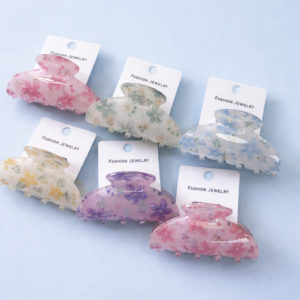 Horquilla Individual Estampado de Flores