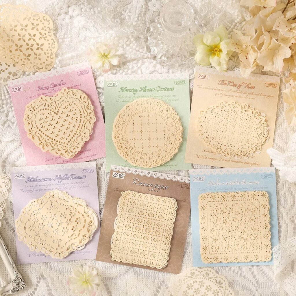 Blondas de Papel Adhesivas Vintage