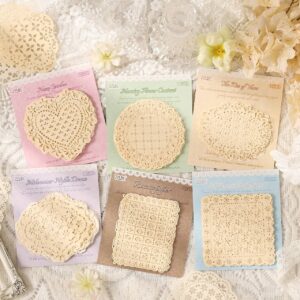 Blondas de Papel Adhesivas Vintage - Imagen 1