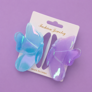 Set de  2 pinches Mariposa Aurora - Imagen 7