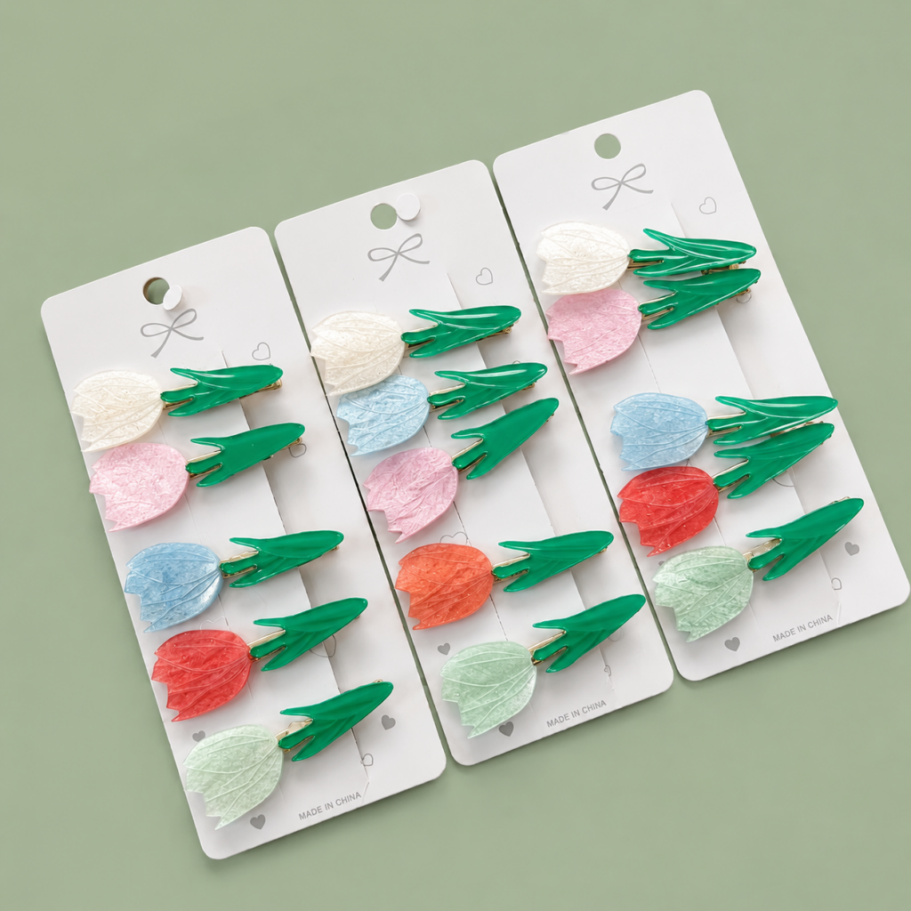 Set de Pinches Tulipanes
