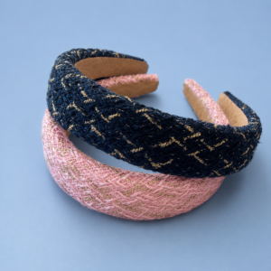 Cintillo de Tweed con Brillos - Imagen 5