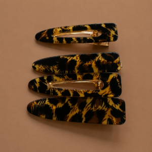 Set Pinches Leopardo Print - Imagen 4