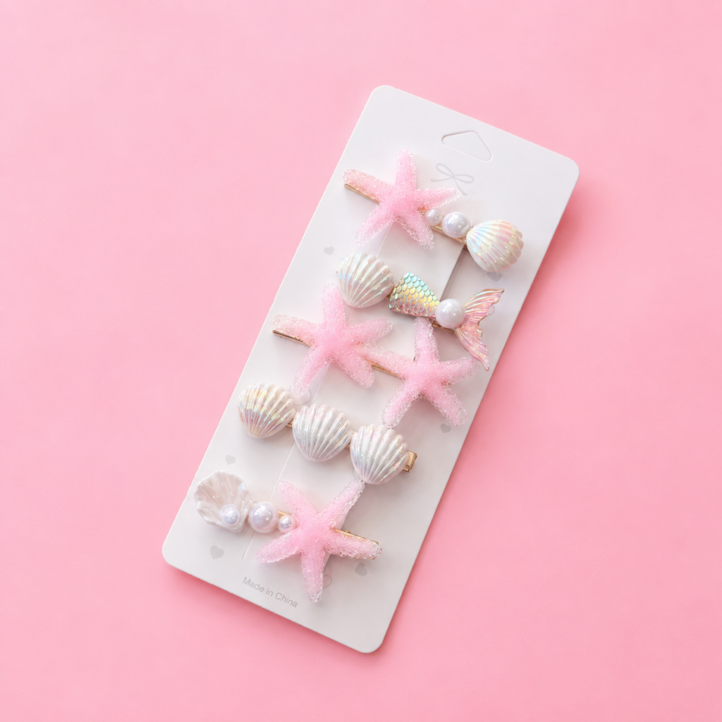 Set Mini Pinches Figuras de Mar 5pcs