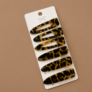 Set Pinches Leopardo Print