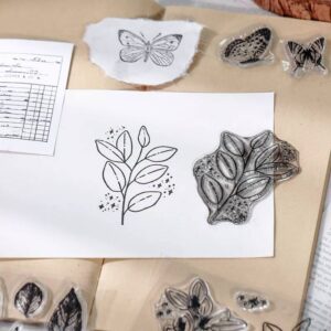 Set de Sellos Vintage de Silicona – 8 Piezas - Imagen 9