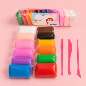 Masa Moldeable Magic Clay – Set 12 Piezas - Imagen 2