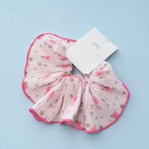 Scrunchie Pétalos flor - Imagen 3