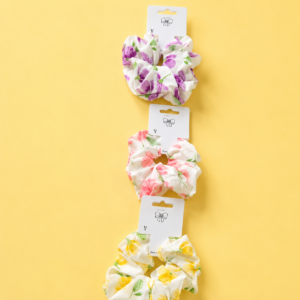 Scrunchie Flores Pastel - Imagen 4