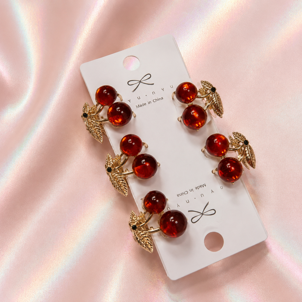 Set de 5 Mini Pinches Cherry