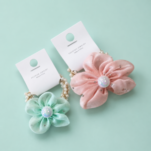 Colett Flor de Organza con Perla - Imagen 3