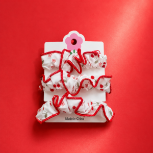 Scrunchie Triple Cherry - Imagen 2
