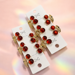 Set de 5 Mini Pinches Cherry - Imagen 4