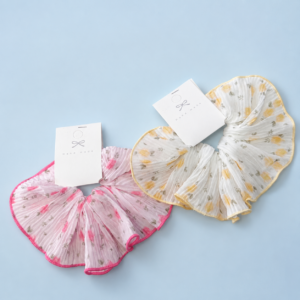 Scrunchie Pétalos flor - Imagen 4