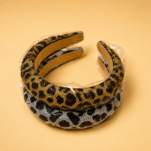 Cintillo Diadema Leopardo Cristal - Imagen 1