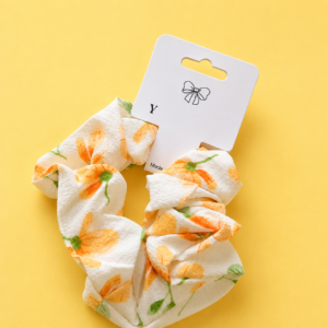 Scrunchie Flores Pastel - Imagen 3