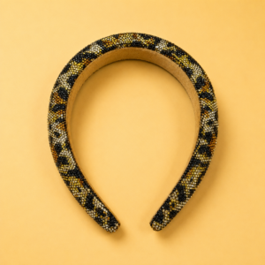 Cintillo Diadema Leopardo Cristal