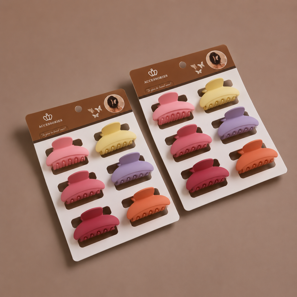 Set Mini Pinzas Pastel Kawaii | 6 Piezas por Set