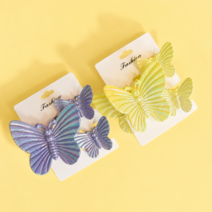 🦋 Pinza Triple Mariposa Tornasol - Imagen 3