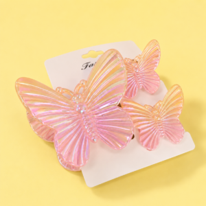 🦋 Pinza Triple Mariposa Tornasol - Imagen 4