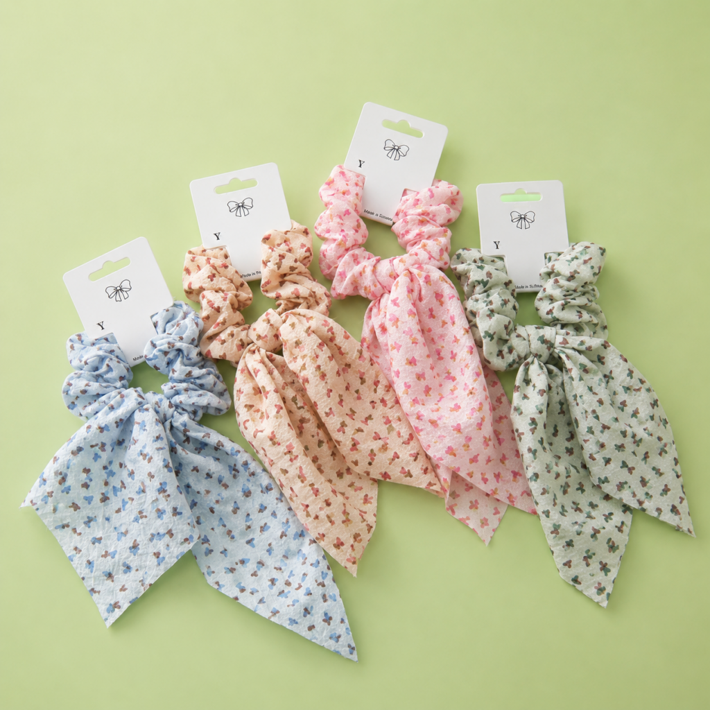 Scrunchie Mini Corazoncitos