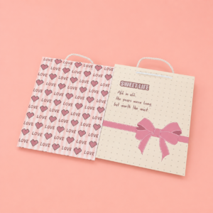 Bolsa de Regalo Corazones Coquette Grande - Imagen 4