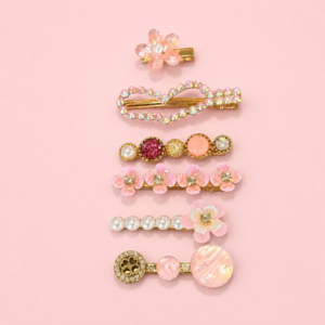 Set de 6 Pinches Sakura Elegante - Imagen 3