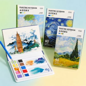 Libro para Colorear en Acuarela Paisajes - Imagen 3