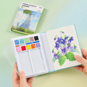 Libro para Colorear en Acuarela Paisajes - Imagen 2