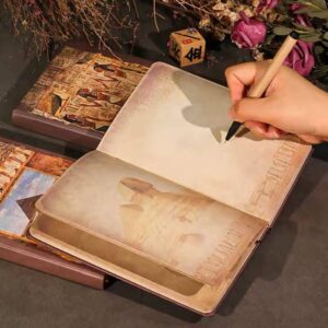 Libreta Vintage Arte Egipcio Antiguo - Imagen 3