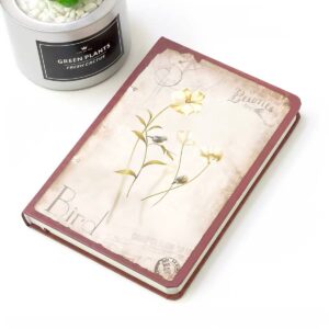 Libreta Vintage Floral Bullet Journal - Imagen 4