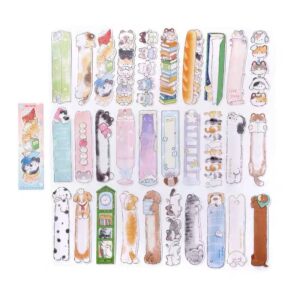 Set de 30 Marcadores de Libros Perritos y Gatitos - Imagen 2