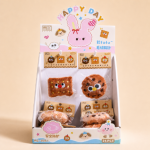 Llavero de Peluche con Forma de Galleta - Imagen 3