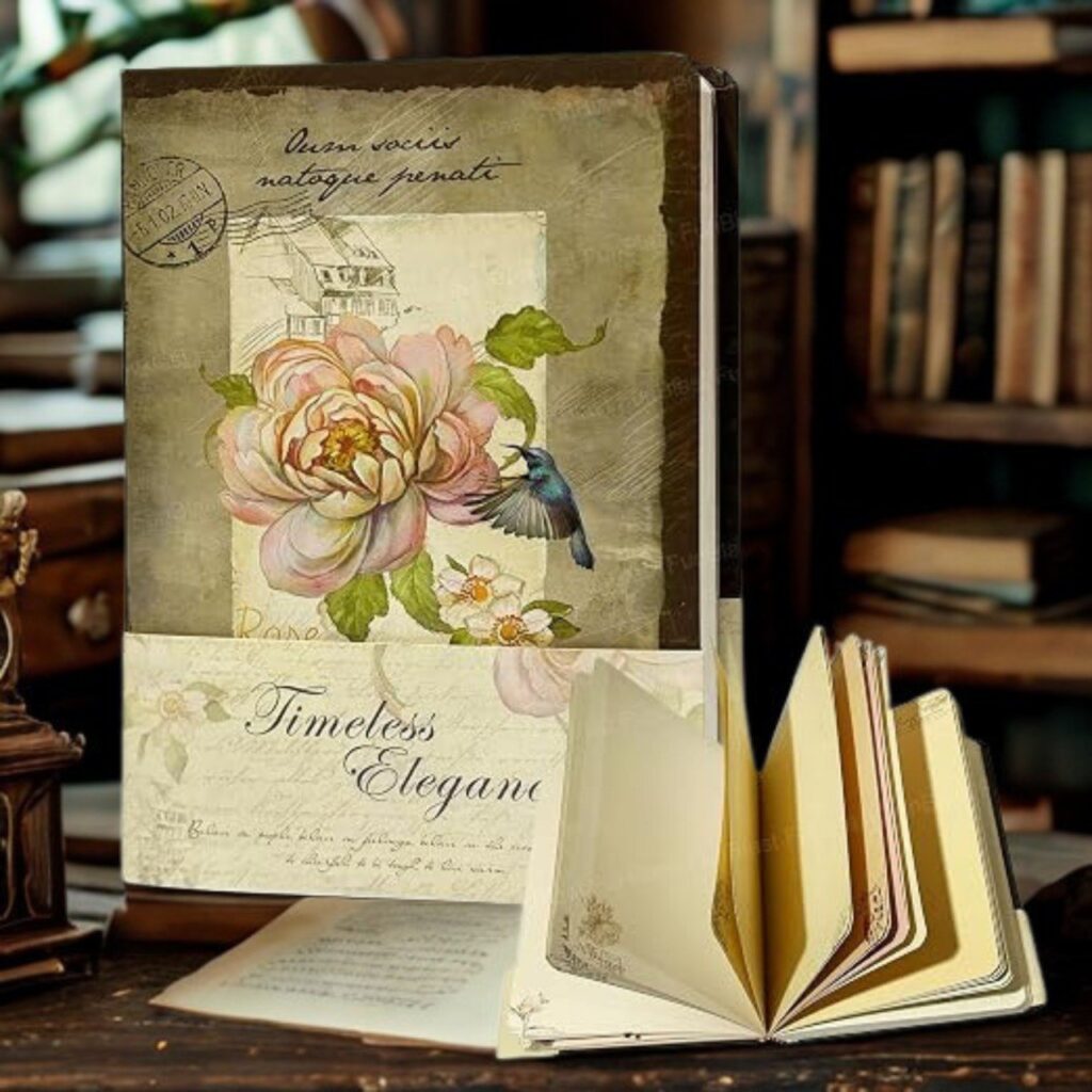 Libreta Vintage Elegante para Bullet Journal