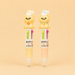 Mini Lápiz 4 Colores Osito Kawaii