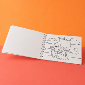 Libro para Colorear Frutitas Kawaii A5 - Imagen 3