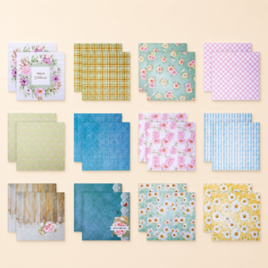 Block de 24 Papeles Flores Vintage - Imagen 6
