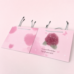 Bolsa de Regalo Rosas Nude Mediana