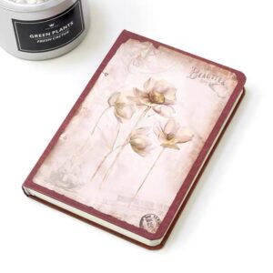 Libreta Vintage Floral Bullet Journal - Imagen 2