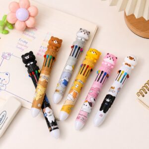 🐱🌈 Lápiz 10 Colores Gatito Kawaii - Imagen 2