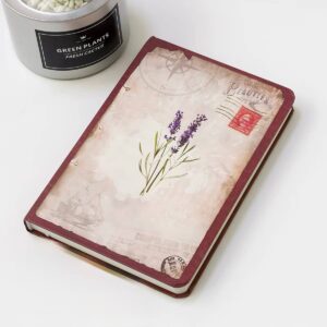 Libreta Vintage Floral Bullet Journal - Imagen 5