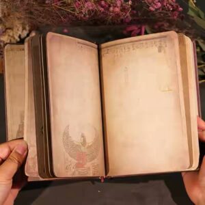 Libreta Vintage Arte Egipcio Antiguo - Imagen 2