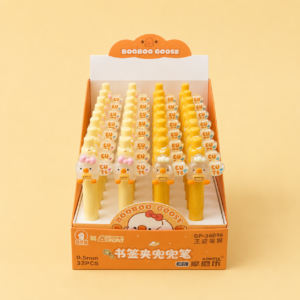🐥🖊️ Lápiz Pequeño Borrable Patito Kawaii - Imagen 2