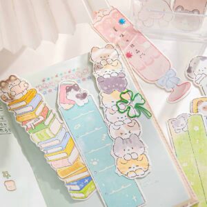 Set de 30 Marcadores de Libros Perritos y Gatitos - Imagen 3