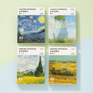 Libro para Colorear en Acuarela Paisajes